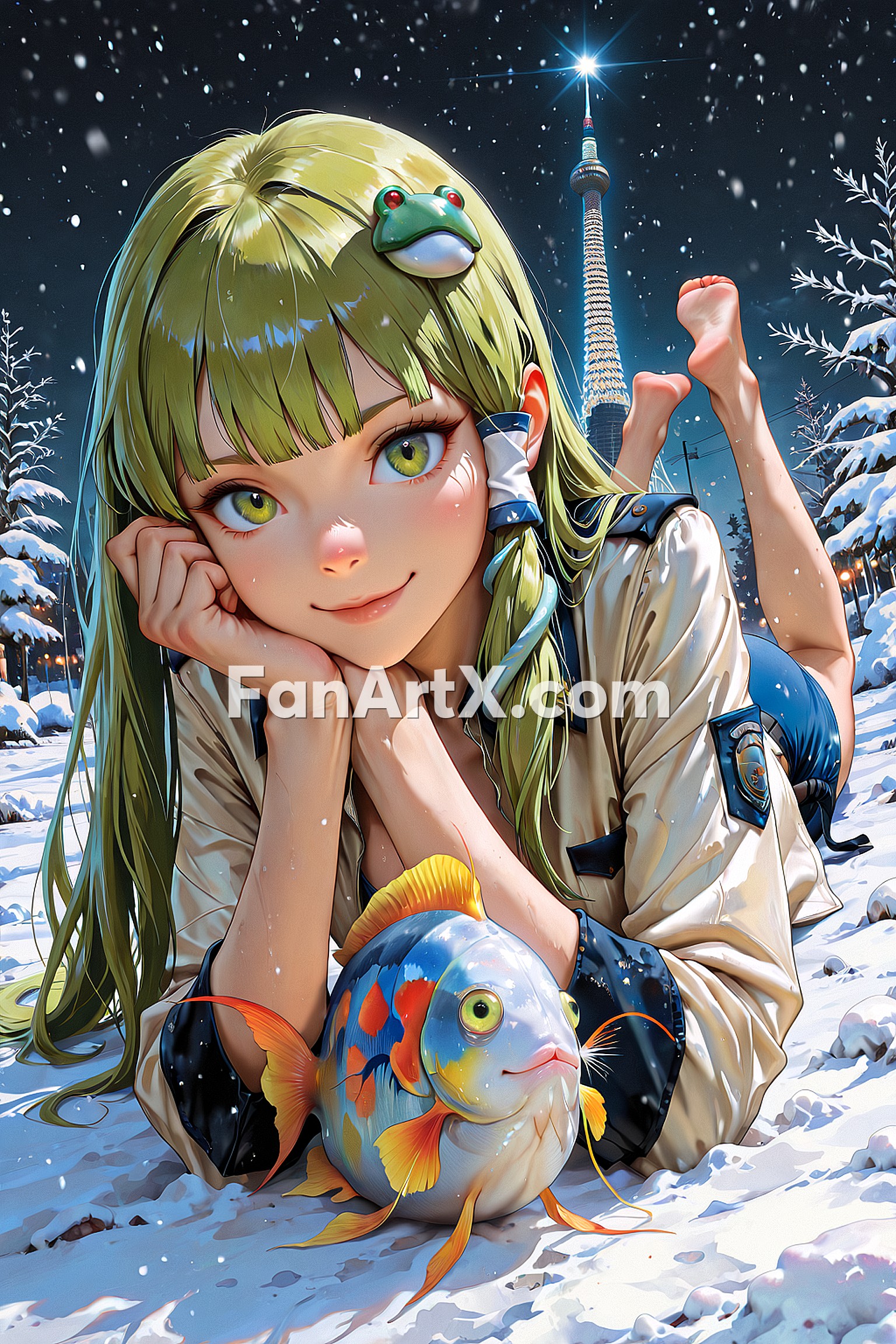 Kochiya Sanae Touhou project Fanart 5822578